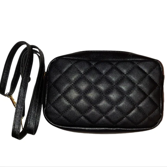 Black Quilted Purse -NEW - Picture 4 of 4